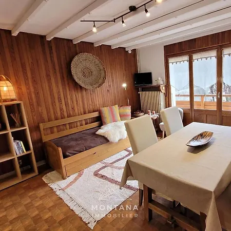 Beau 2 Pieces Au Coeur Du Grand-bornand, Pour 4 Personnes - Fr-1-458-219 Le Grand-Bornand