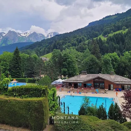 Beau 2 Pieces Au Coeur Du Grand-bornand, Pour 4 Personnes - Fr-1-458-219 * Le Grand-Bornand